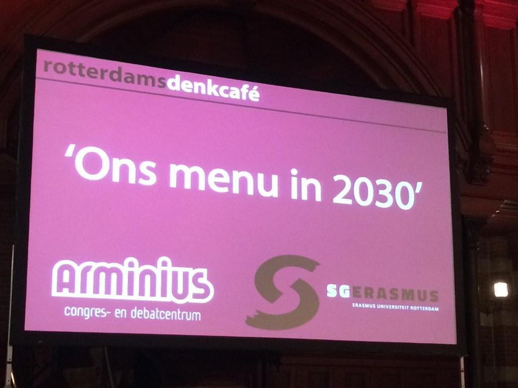 Denkcafé Arminius: ons menu in 2030